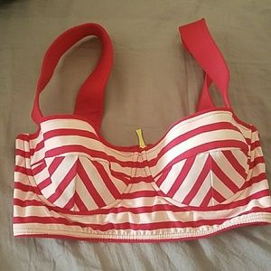 EUC Kate Spade Red Striped Top